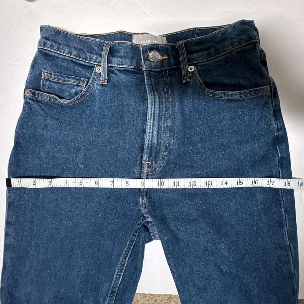 Everlane The Original Cheeky Jean Blue Cropped High Rise 26 - Picture 9 of 12
